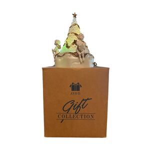 VINTAGE  Avon 1996 Angel Musical Tree Christmas Holiday Music and Lights